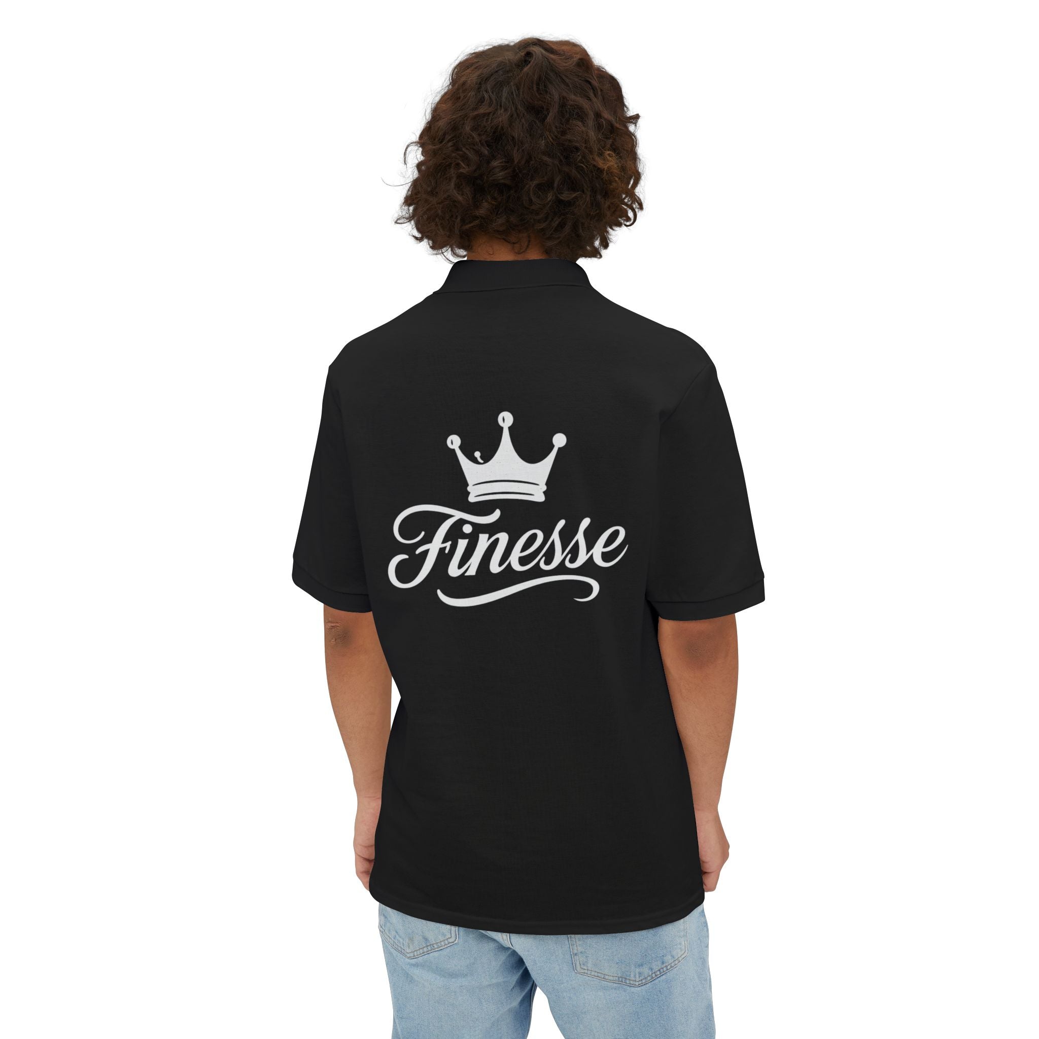 Finesse (Crown) Cotton Polo T-Shirt