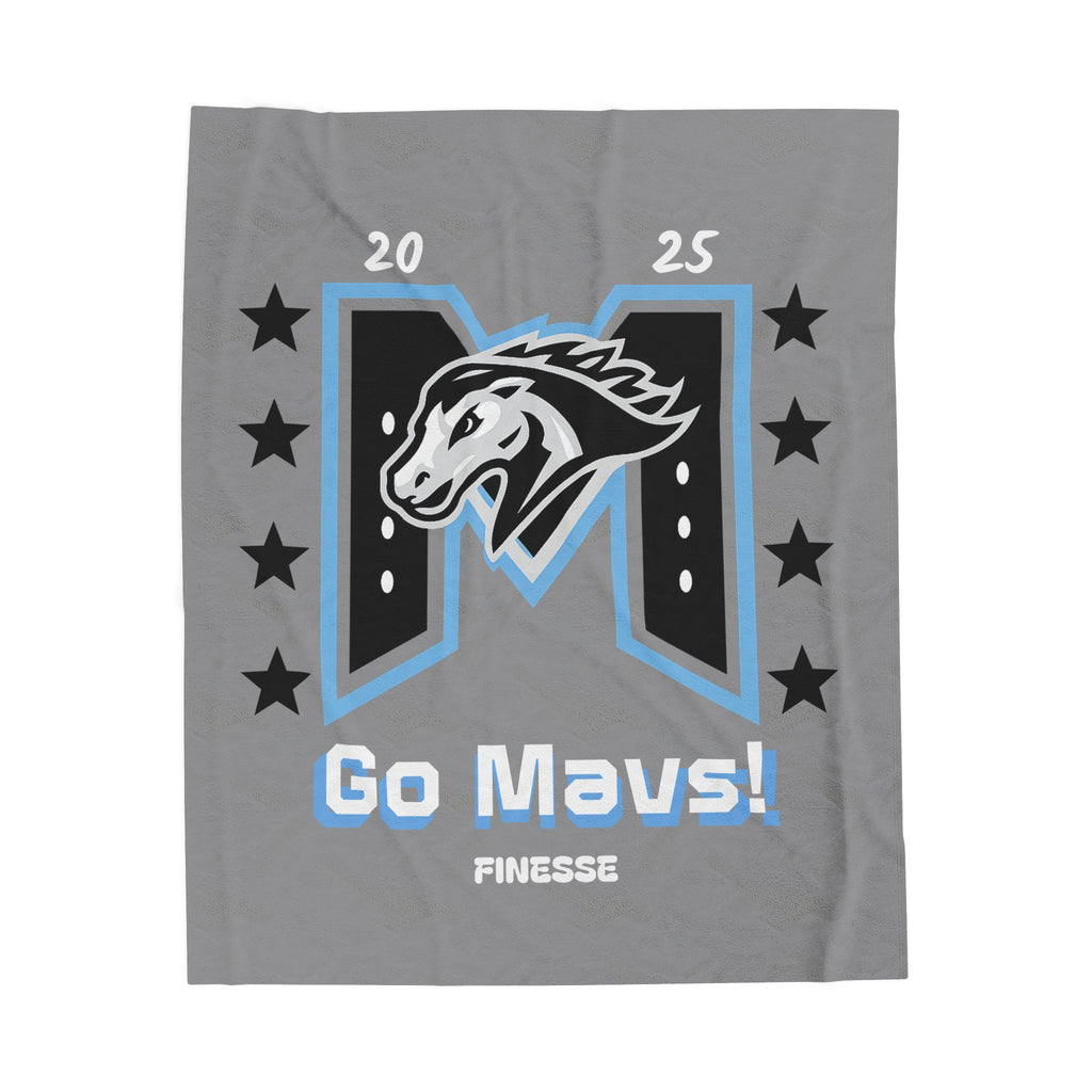 Finesse (Full Sized) Mavs Blanket